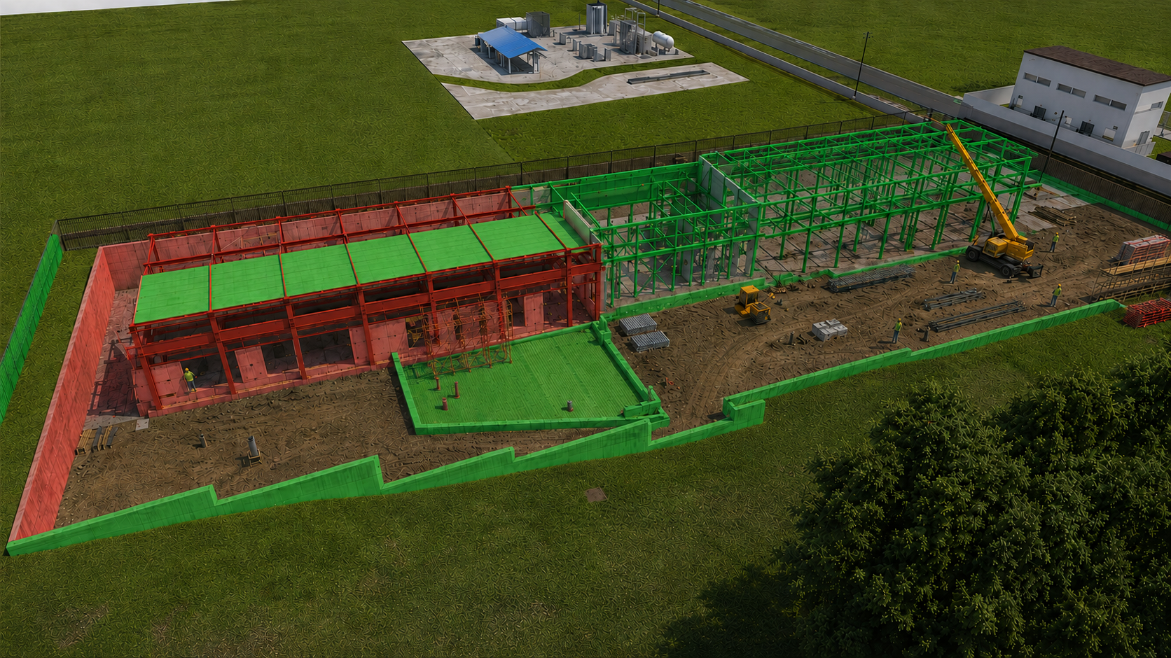 Comparación BIM planificado vs construido