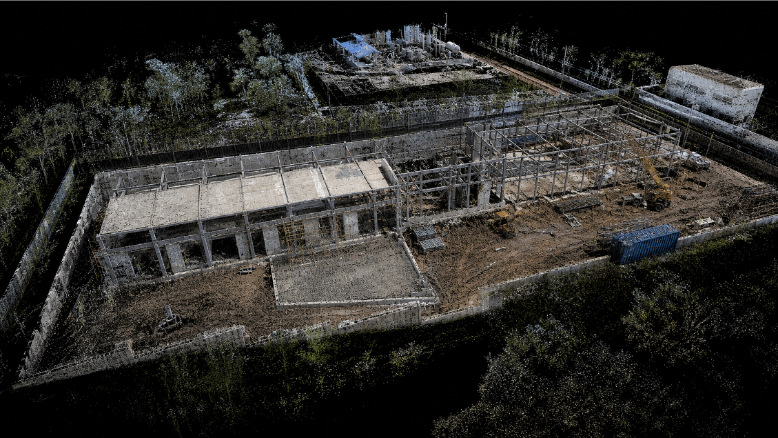 Escaneo LiDAR de la bodega